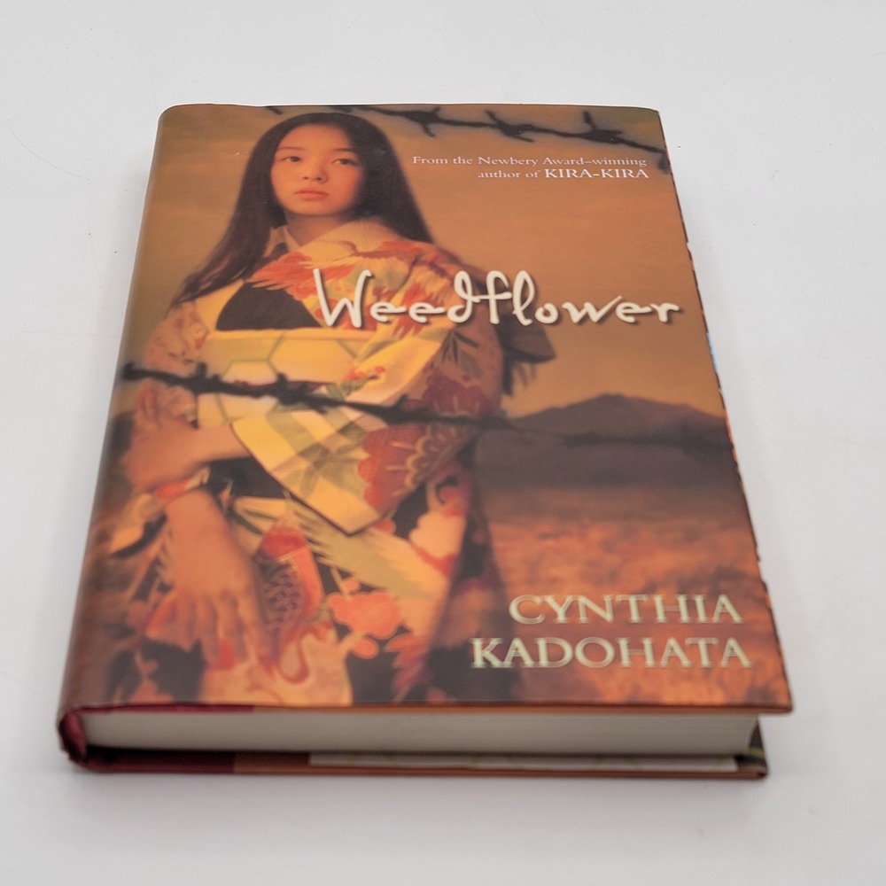 Cynthia Kadohata Weedflower Hardcover First Edition Historical Fiction Excellent